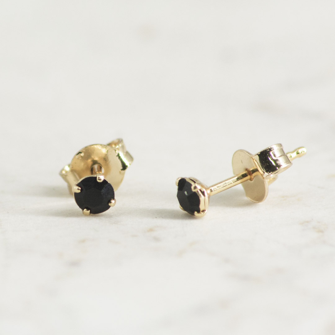 TOPO CIRCON NEGRO 3MM